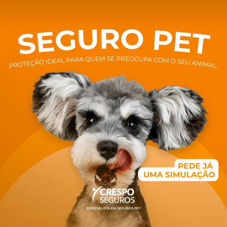 Crespo Seguros — Campanha Seguro Pet